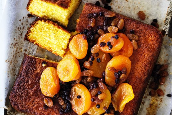 Jill Dupleix's sauternes and apricot cake recipe.