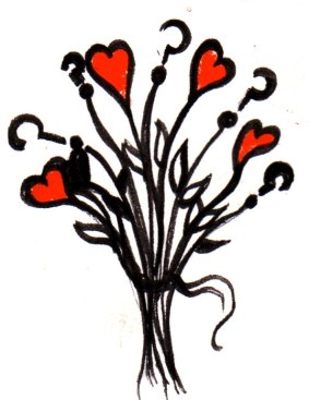 Love goddess Venus is in Aries this Valentine's week. Illustration: Kerrie Leishman