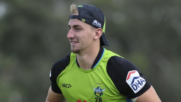 Lachlan Croker will make his NRL debut for the Canberra Raiders on Saturday.
