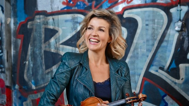 Keeping it fresh: Celebrated violinist Anne-Sophie Mutter.