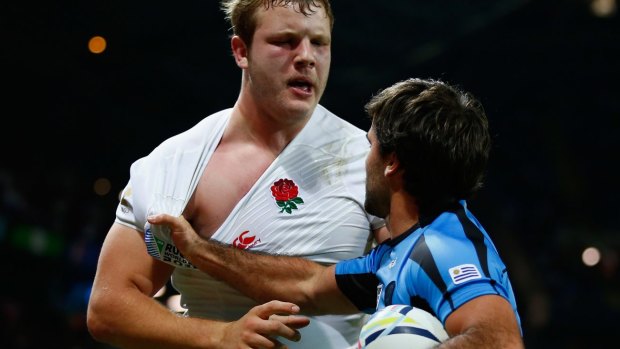 Awkward award: Joe Launchbury.