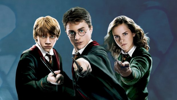 Hogwart's duelling wizarding trio of Harry, Ron and Hermione has company in America.
