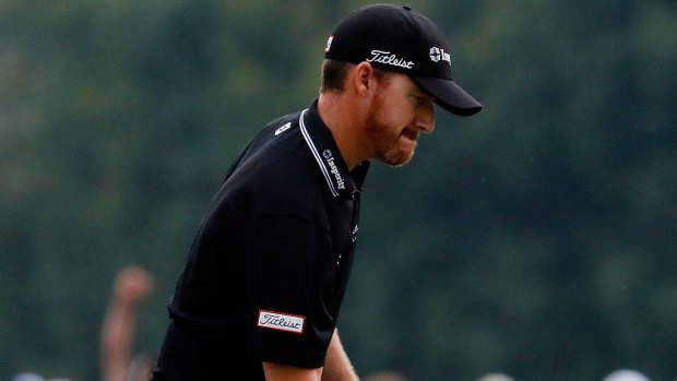 Maiden major: Jimmy Walker's family was at Baltusrol Golf Club to see him win.
