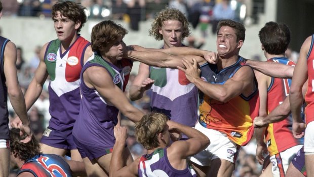 No Eagles or Dockers supporter is ever likely to forget the Demolition Derby of 2000, when Dale Kickett copped a nine-match suspension and Clive Waterhouse kicked seven goals as Freo stormed to victory.