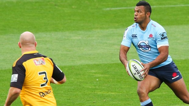 Kurtley Beale's playing future may not be decided until the end of the Super Rugby season.