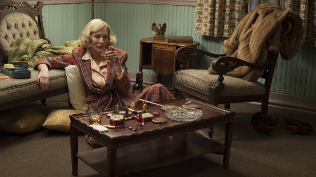 Cate Blanchett in the title role of Carol.