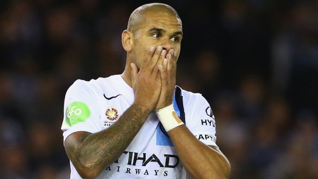 Patrick Kisnorbo on the outer at Melbourne City.