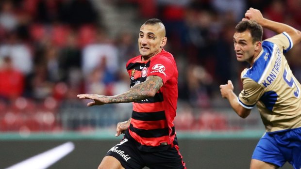 Late axing: It was a "footbaling decision" to drop Kerem Bulut from the Wanderers squad just hours before kick-off against the Mariners.