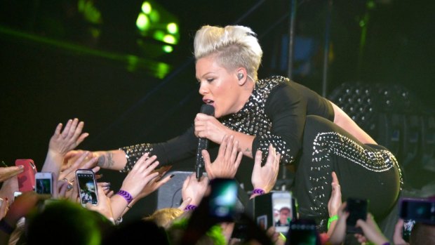 Pink is the most successful female touring artist in Australia.