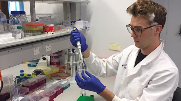 Garvan Institute genetic researcher Ira Deveson is lead author of the study.