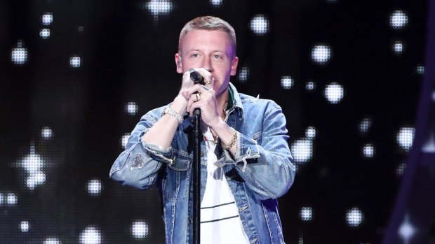 Had Macklemore simply come, performed his hits, and left, his performance would probably have left barely any political residue. 