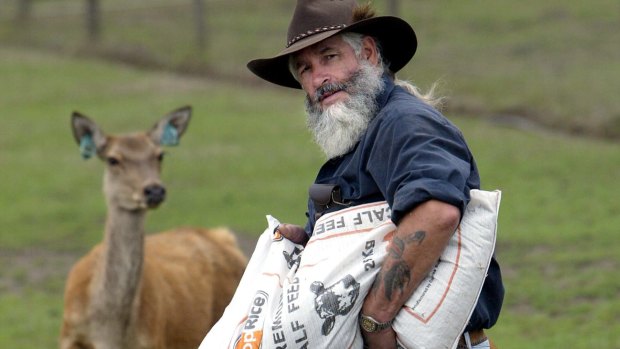Victorian deer farmer Sandy Bell is a rare breed.