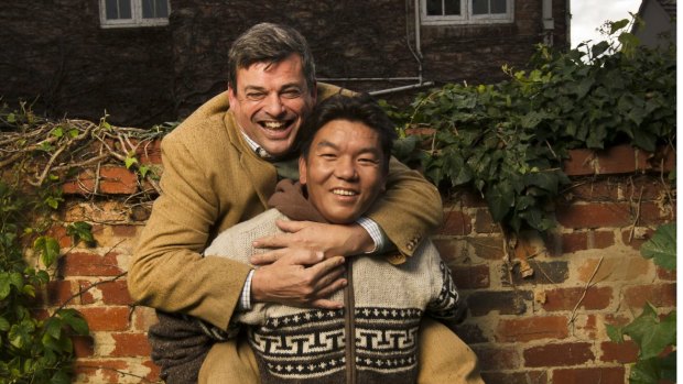 Nepalese Sherpa Pema Tendi Sherpa and Sam McCardel, who are about to join forces again.