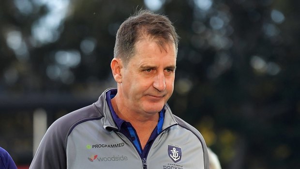 Ross Lyon's Dockers were on the end of an 89-point drubbing by Port Adelaide 