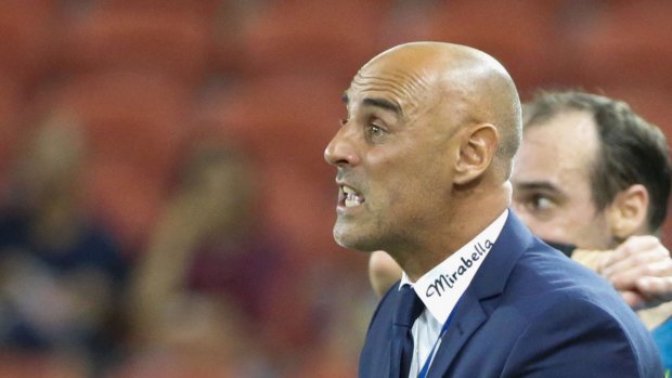 Kevin Muscat is not happy about the condition of the Allianz Stadium pitch