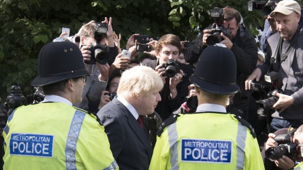 Boris Johnson, former mayor of London, led the campaign for the UK to leave the European Union. 