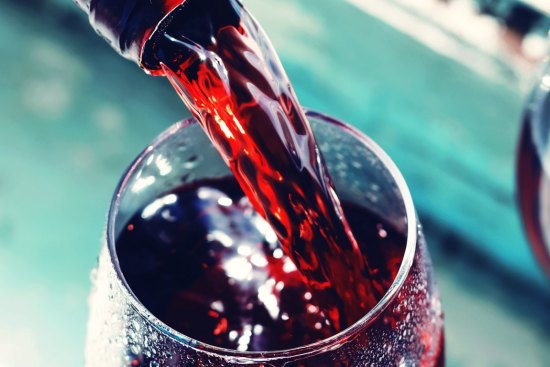 Some red wines can be lightly chilled in summer.