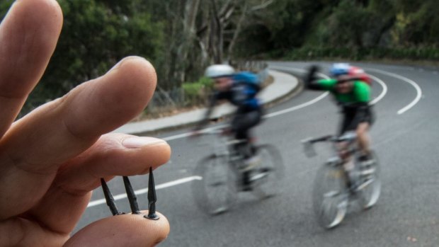 The cycling community is organising a 24-hour ride to counter the littering of Yarra Boulevard with tacks.