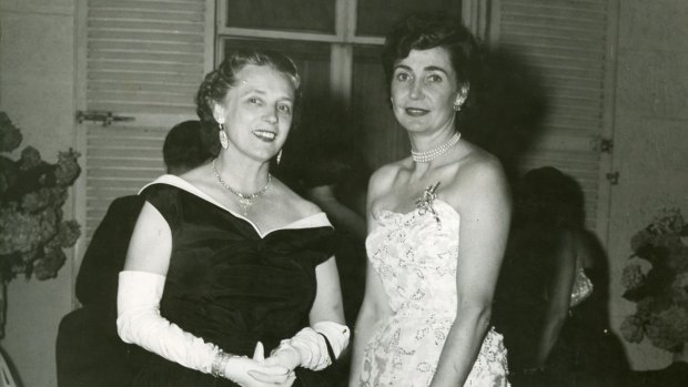 Lady Lloyd Jones ( left) and Mrs Anthony Hordern in the late 1930s.