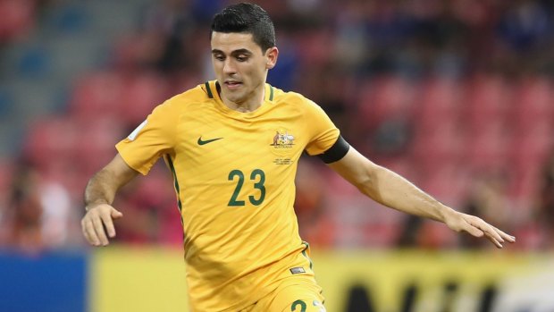 Canberra's Tom Rogic has been named in Ange Postecoglou's 30-man squad.