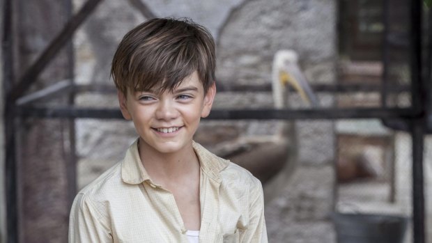 Milo Parker as Gerald Durrell  in The Durrells