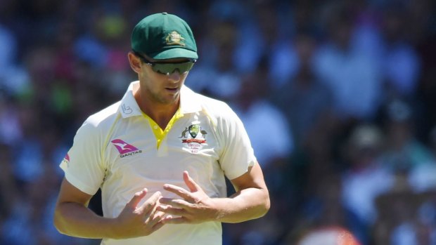 Home sick: Australian paceman Josh Hazlewood will miss the Gabba ODI.