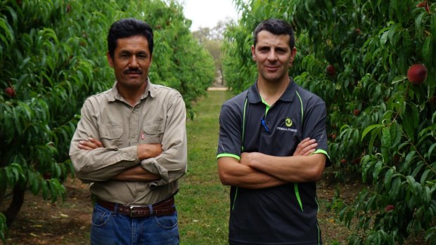 Nabi Baqiri (left) and Gerard Alampi.