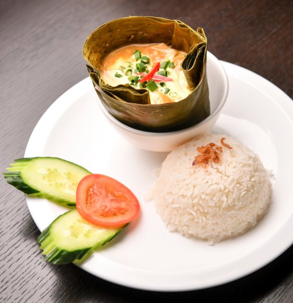Cambodia's best-known dish, fish amok.