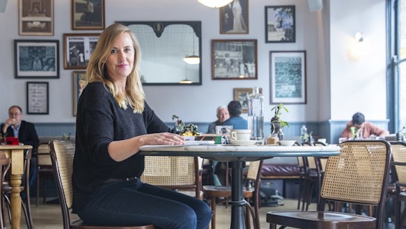 Leah MacLean says she dines alone during the day for "me time".