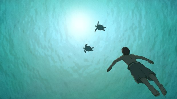 The Red Turtle, told without conversation or narration, is at the serious end of animation. And it is rewarding.