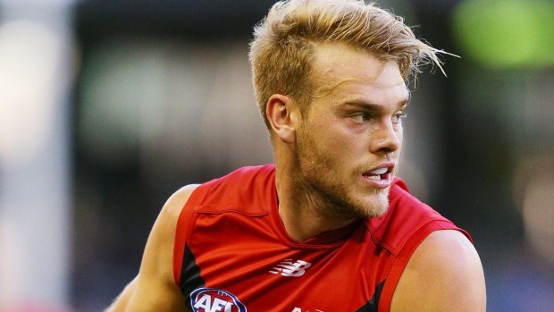 Scare: Jack Watts hurt his elbow in training.