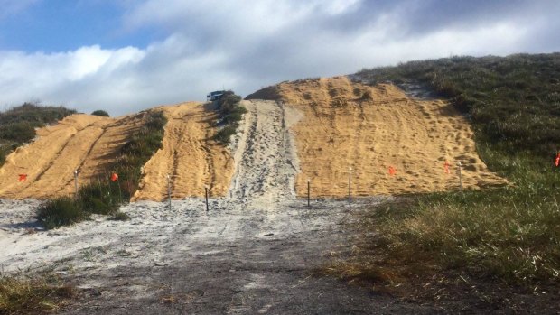 Vandalism is marring national parks on WA's south coast.