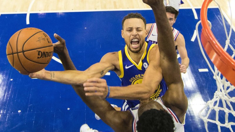 Steph Curry leads Golden State Warriors past Ben Simmons ...