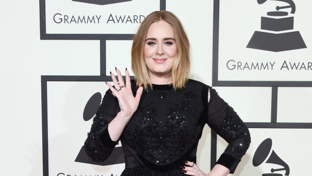 Adele's performance at the 58th Grammy Awards was marred by poor sound.