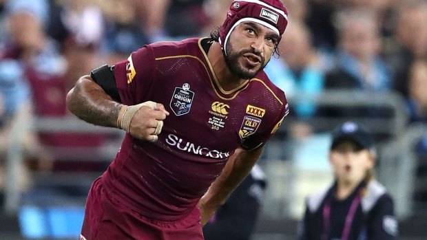 Playing through the pain: Johnathan Thurston is expected to be fit for the Suncorp Stadium decider.
