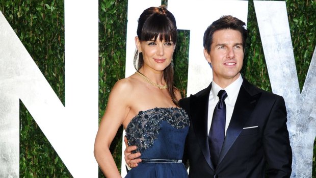 Tom Cruise and ex-wife Katie Holmes have been accused of faking their relationship for the publicity.