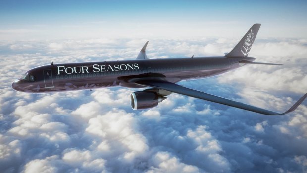 A narrow-body Airbus A321LR aircraft, part of the new Airbus NEO family, will be tailored by Four Seasons and have room for 48 passengers.