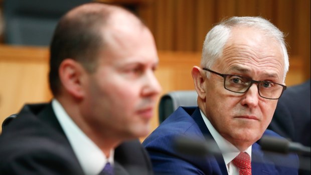 Energy challenges in focus: Energy Minister Josh Frydenberg and Prime Minister Malcolm Turnbull.