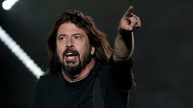 Dave Grohl of the Foo Fighters performs at the Corona Capital music festival in Mexico City last year.
