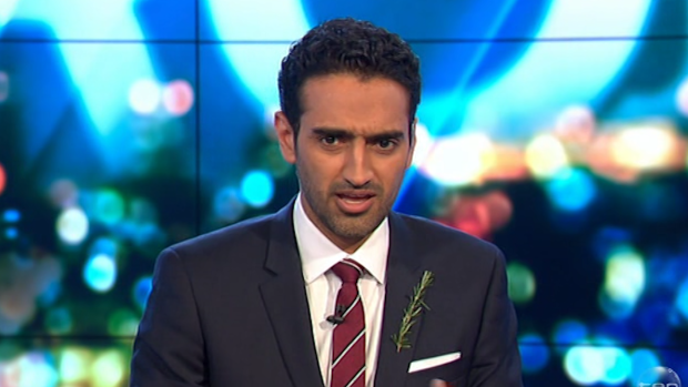 Mover and shaker ... <i>The Project</i>'s Waleed Aly is up for a Gold Logie.