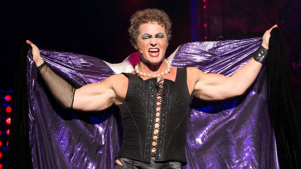 Craig McLachlan in <i>The Rocky Horror Show</i>.