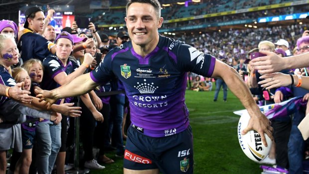 Set to play on: Cooper Cronk has been linked with the Roosters and Rabbitohs.