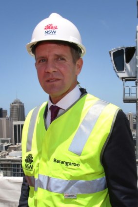 Premier Mike Baird has not said whether he will commit to the target of 200,000 jobs by 2020.