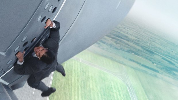 Tom Cruise in <i>Mission: Impossible - Rogue Nation</i>.