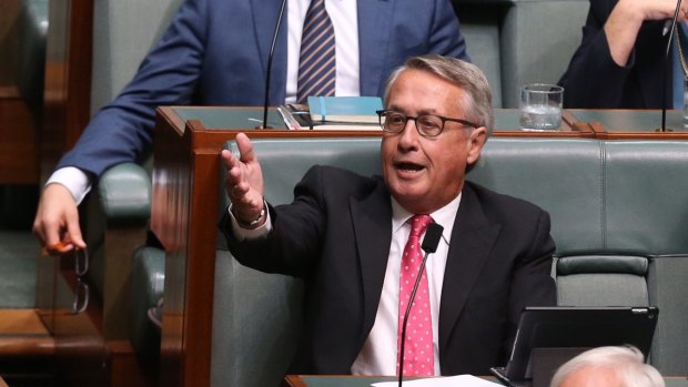 Wayne Swan during question time in May 2016. 