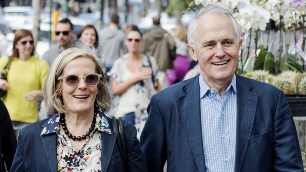 For Lucy Turnbull, wife of the Prime Minister, special rules will apply, just as they will for her husband.
