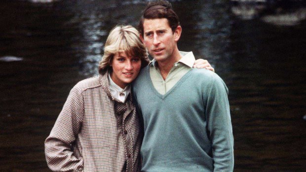 Prince Charles and Princess Diana in 1981.