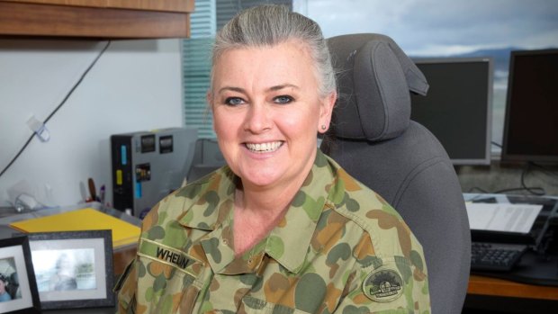 The 2015 Telstra ACT Business Woman of the Year winner
Brigadier Georgeina Whelan, director-general, Garrison Health Operations, Joint Health Command for the Australian Department of Defence