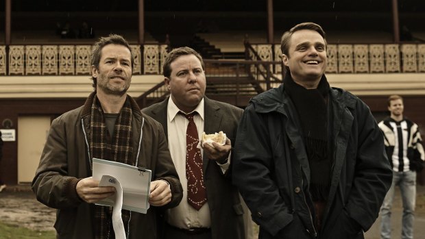 Guy Pearce, left, will return as private investigator and debt collector Jack Irish in a series of the same name. 