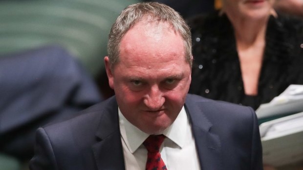 Barnaby Joyce: ''Australia's transport policies are modelled on Australia's needs."